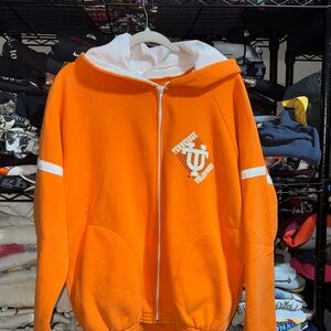 Vintage 70s-80s Tennessee Volunteers Zip Up Hoodie Size Large